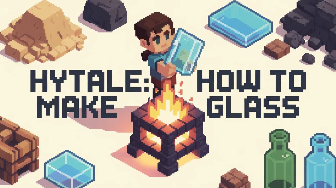 How to Make Glass in Hytale