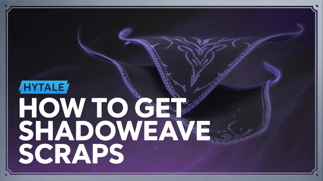 How to Get Shadoweave Scraps in Hytale: Complete Farming Guide