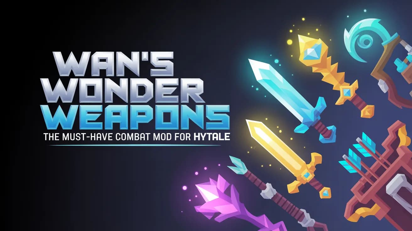 Wan's Wonder Weapons: The Must-Have Combat Mod for Hytale